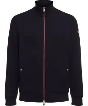 Moncler Cotton Fleece Zip-up Sweatshirt