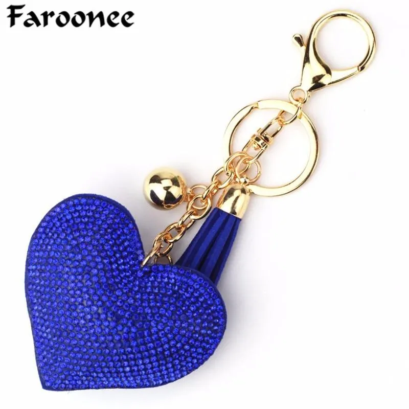 New Stylish Love Heart Key Chain Pendant