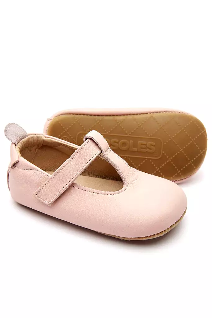 Ohme-Bub Shoes - Powder Pink