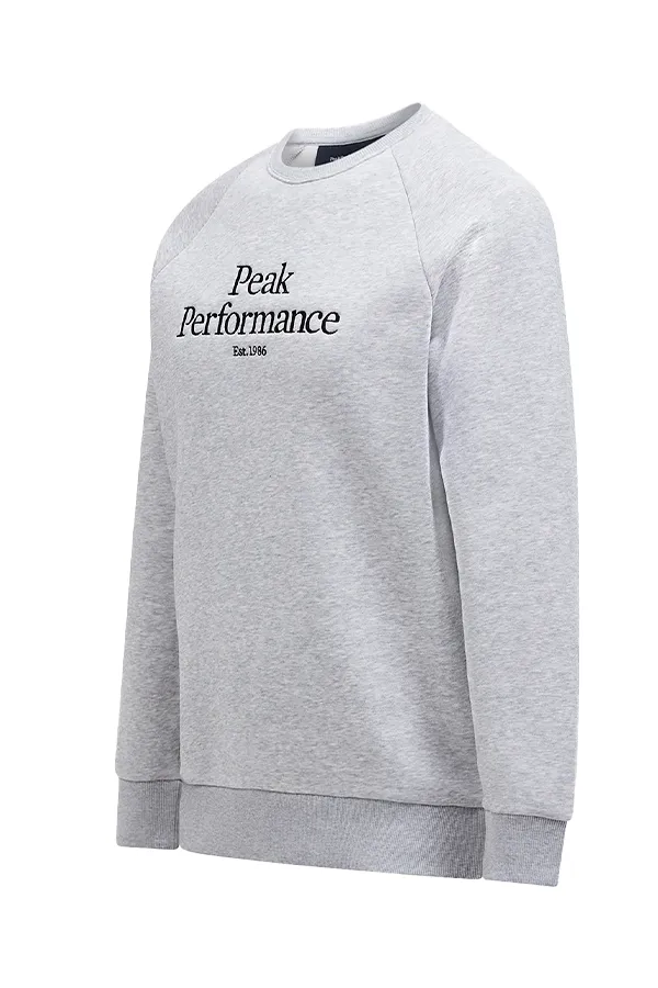 Peak Performance Original Crew Sweatshirt Grey