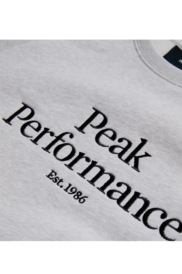 Peak Performance Original Crew Sweatshirt Grey