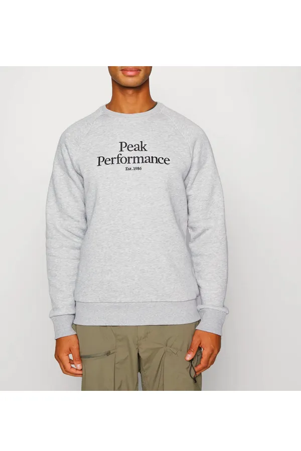 Peak Performance Original Crew Sweatshirt Grey