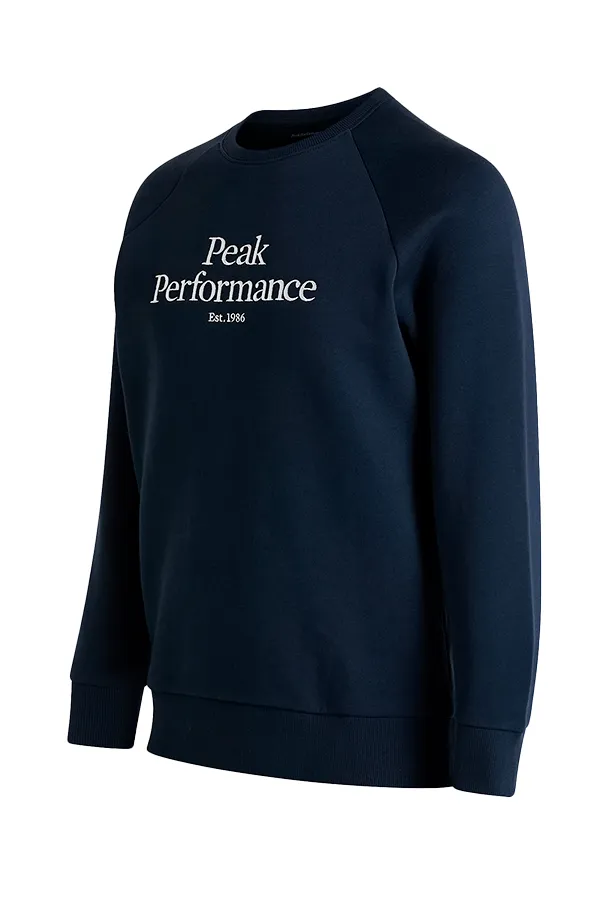 Peak Performance Original Crew Sweatshirt Navy