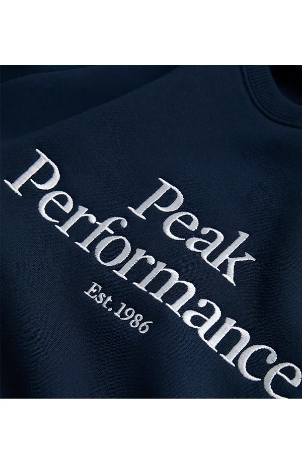 Peak Performance Original Crew Sweatshirt Navy