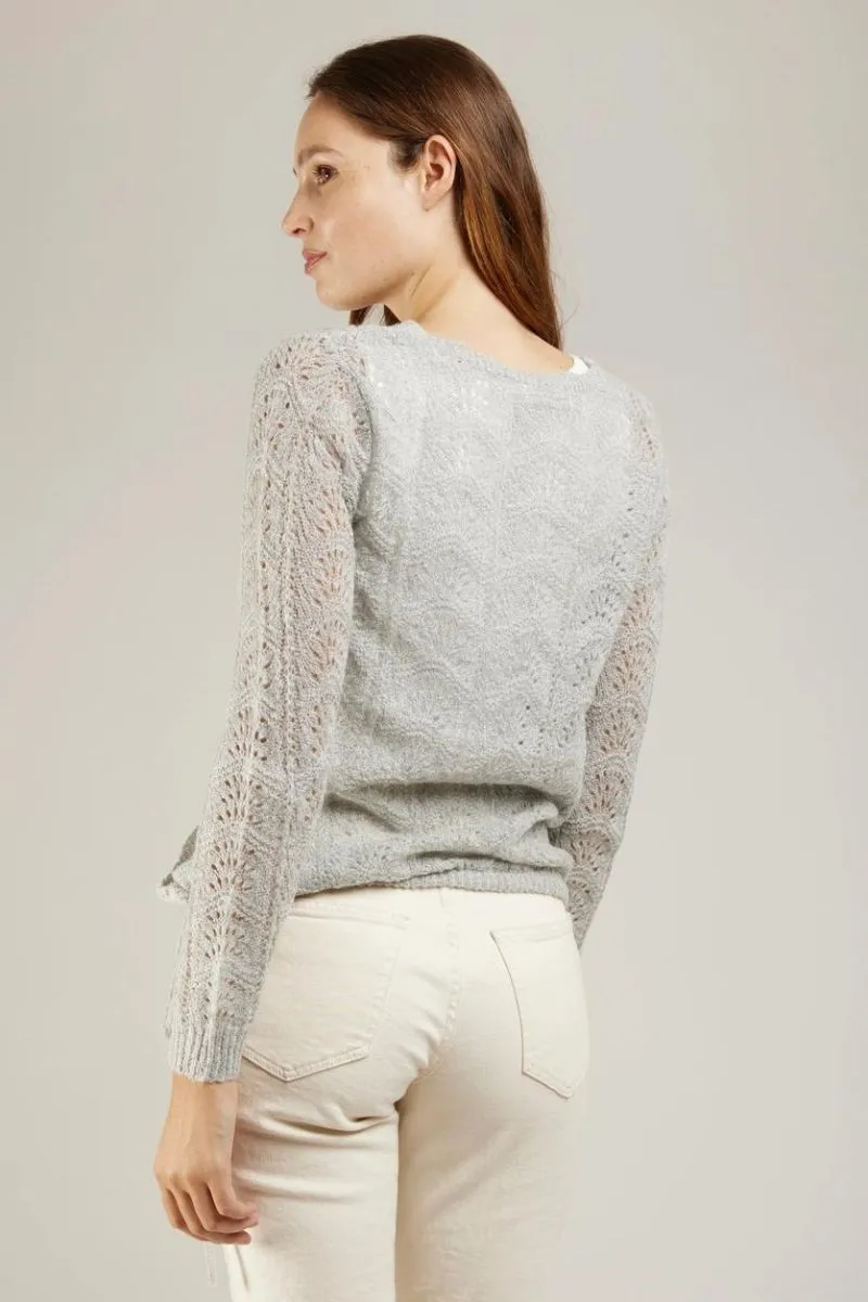 Pointelle Palawan Cardigan