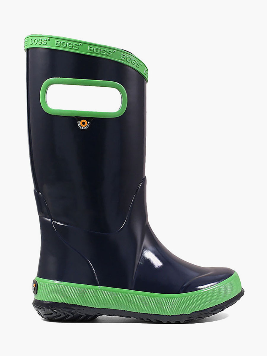 Rainboot Navy Kids' Lightweight Waterproof Boots