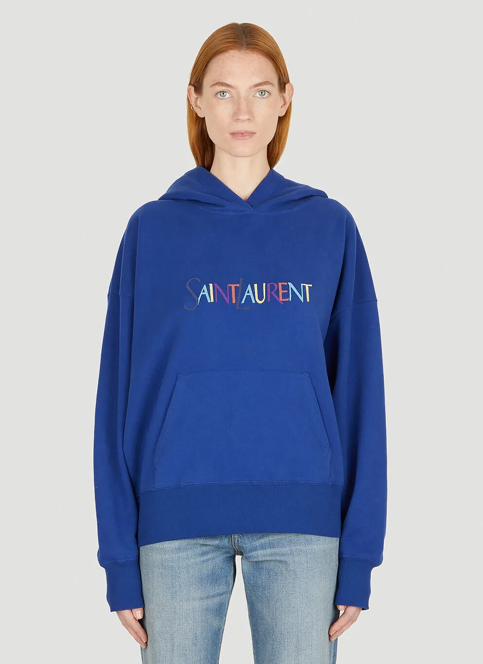 Saint Laurent  |Cotton Logo Hoodies & Sweatshirts