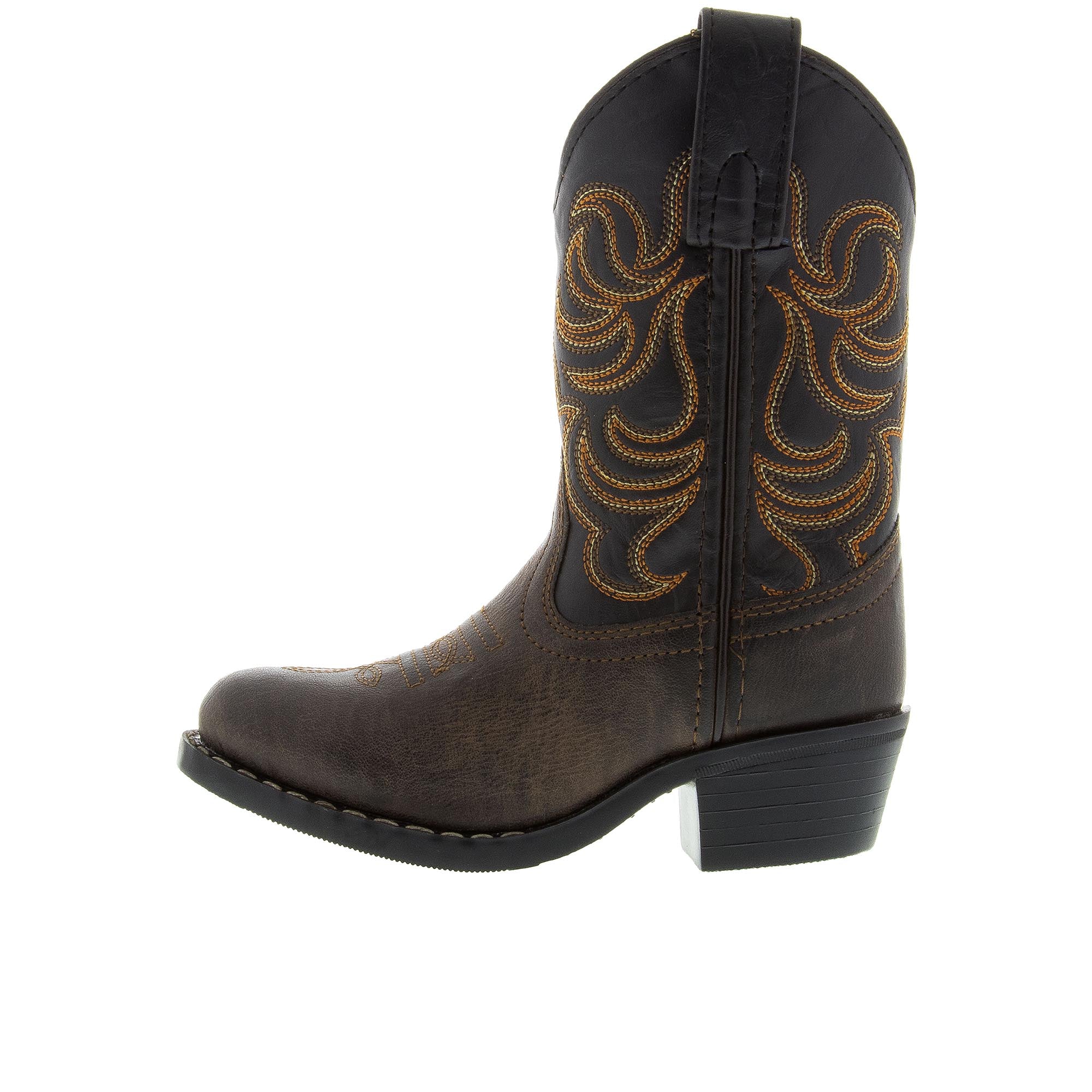 Smoky Mountain Boots Childrens Monterey Western Brown Black