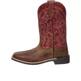 Smoky Mountain Boots Western  Brown Burgandy