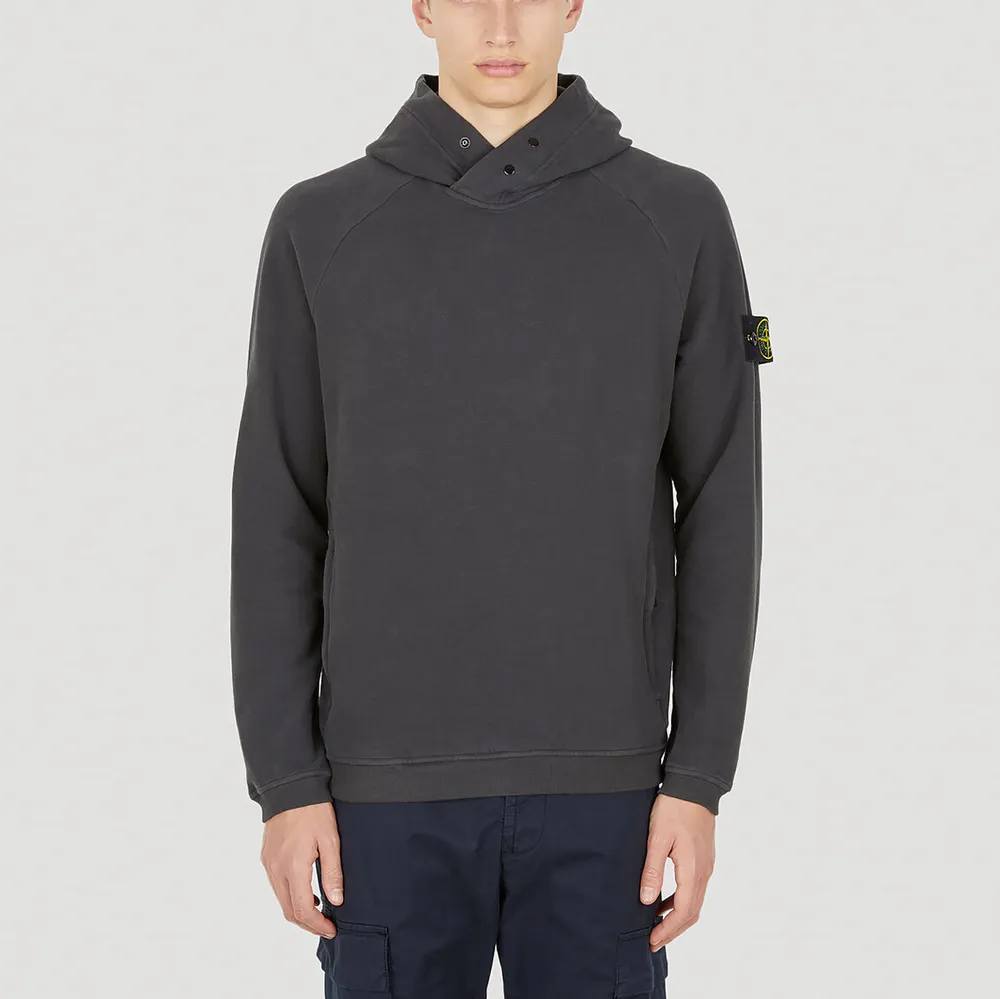 STONE ISLAND  |Plain Logo Hoodies