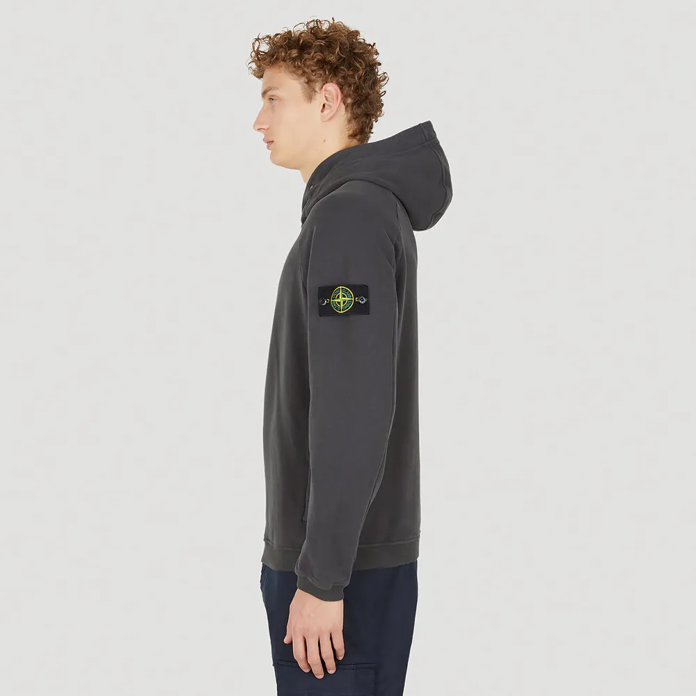 STONE ISLAND  |Plain Logo Hoodies