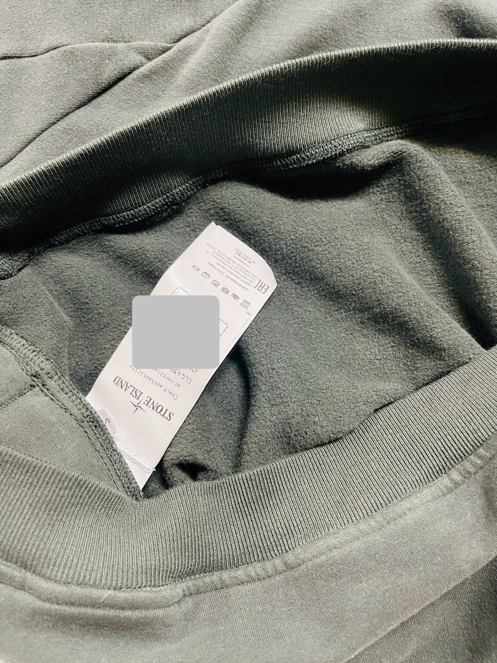 STONE ISLAND  |Plain Logo Hoodies