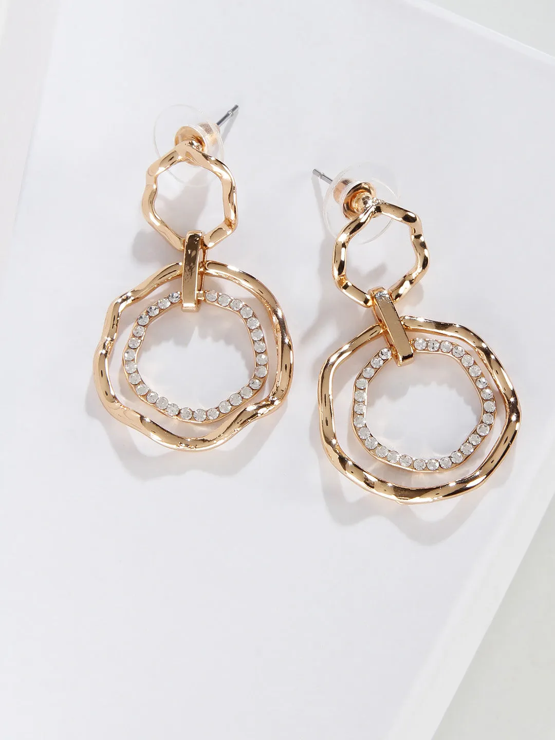 Stylish Golden Earrings