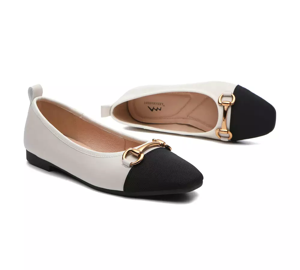 TARRAMARRA Ballet Flat With Metal Buckle Décor Women Lilian