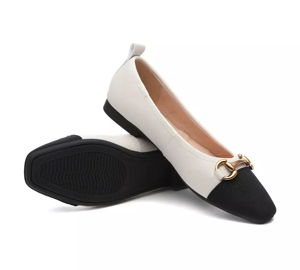 TARRAMARRA Ballet Flat With Metal Buckle Décor Women Lilian