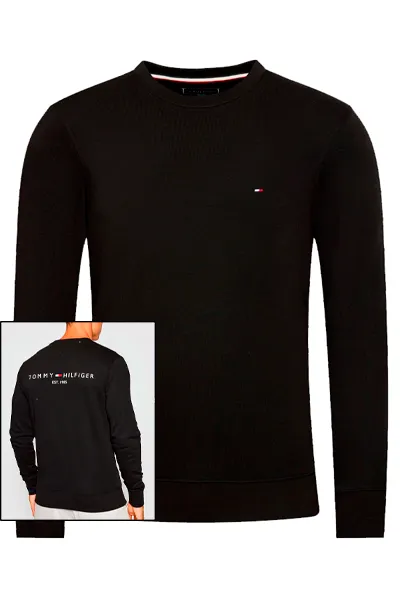 Tommy Hilfiger Back Logo Sweatshirt Black