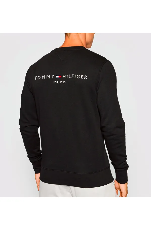 Tommy Hilfiger Back Logo Sweatshirt Black