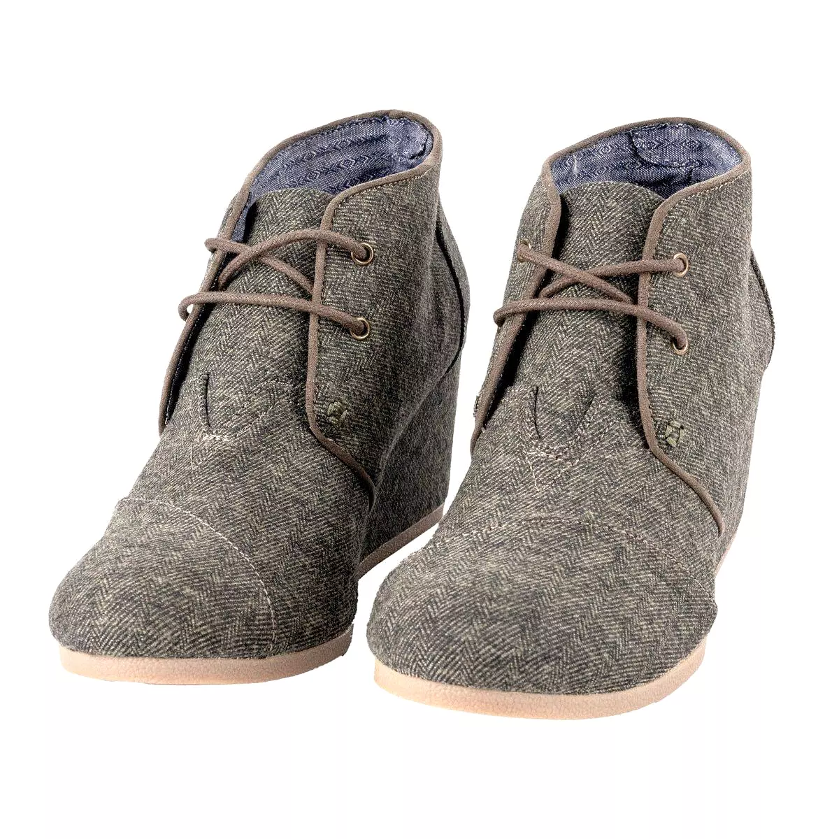 Toms Desert Wedge Boots