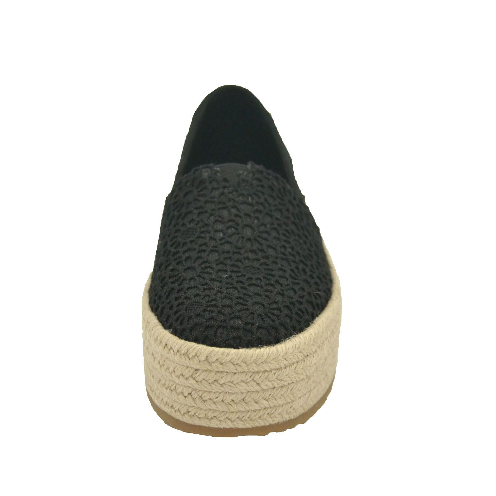 Toms Valencia 10020701 (Black Crochet)