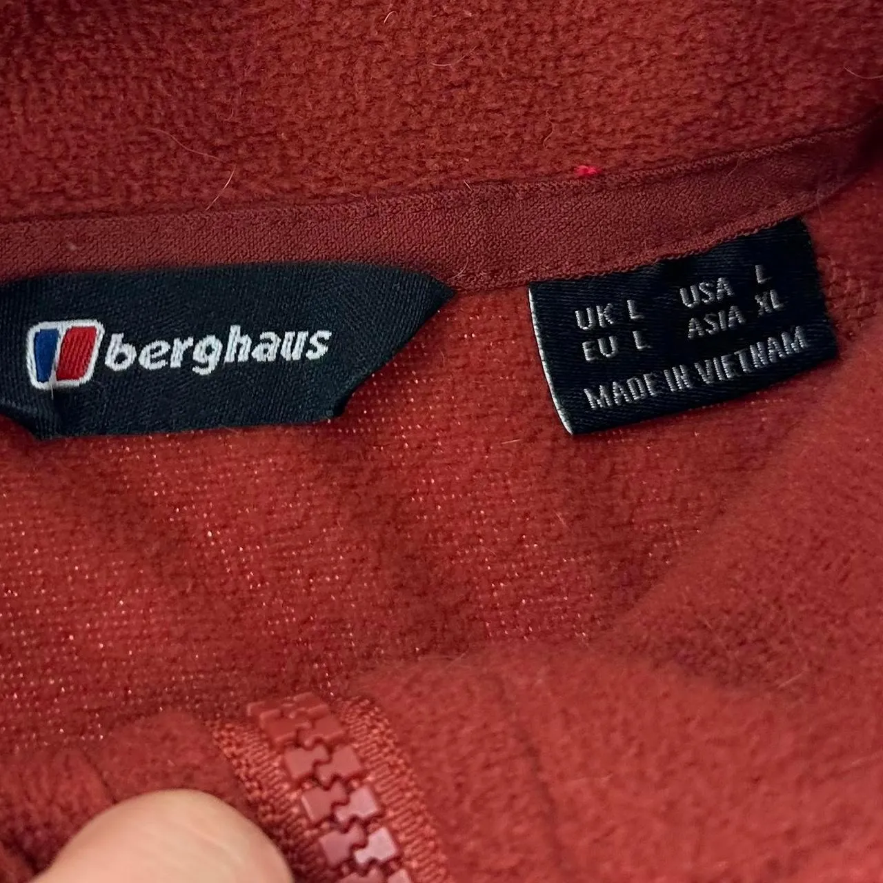 Vintage Berghaus Fleece Size M