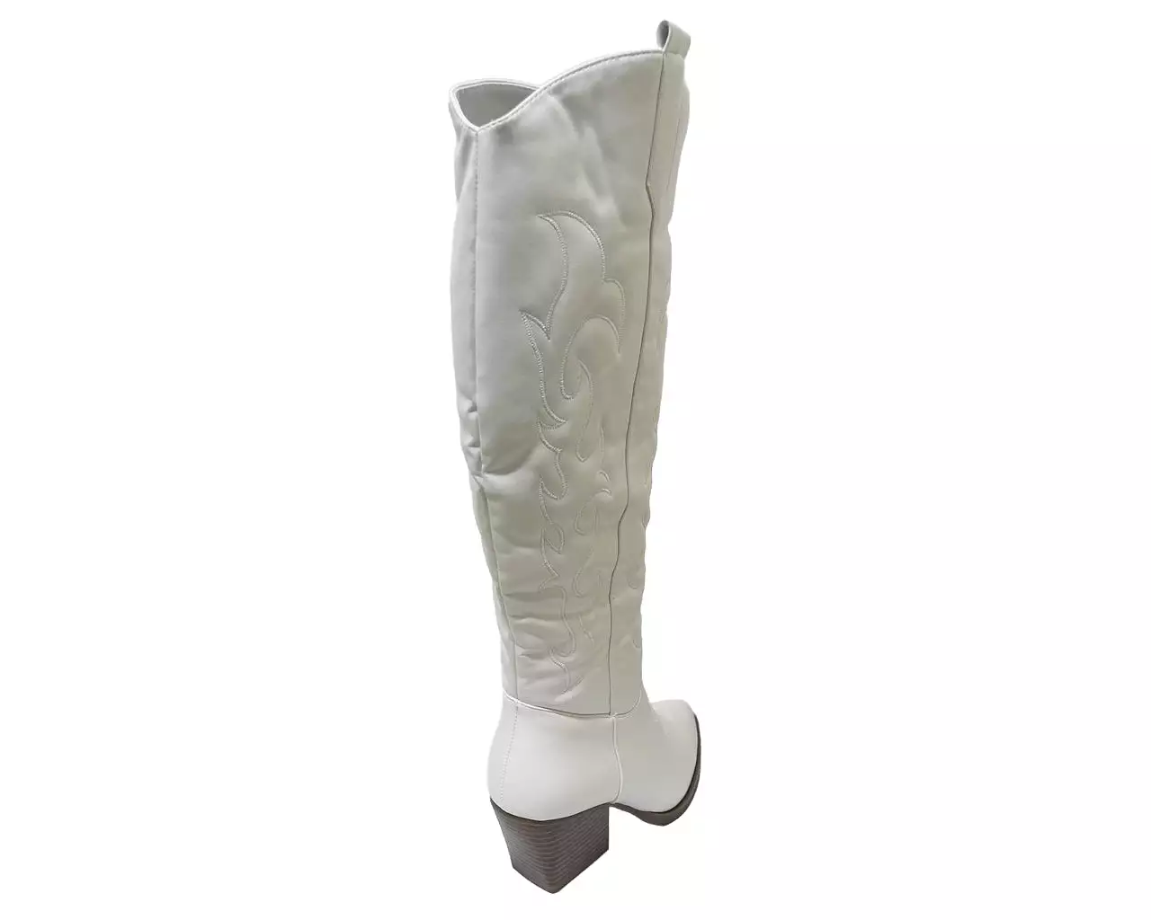 Women's Cowboy Embroidered Knee High Boots