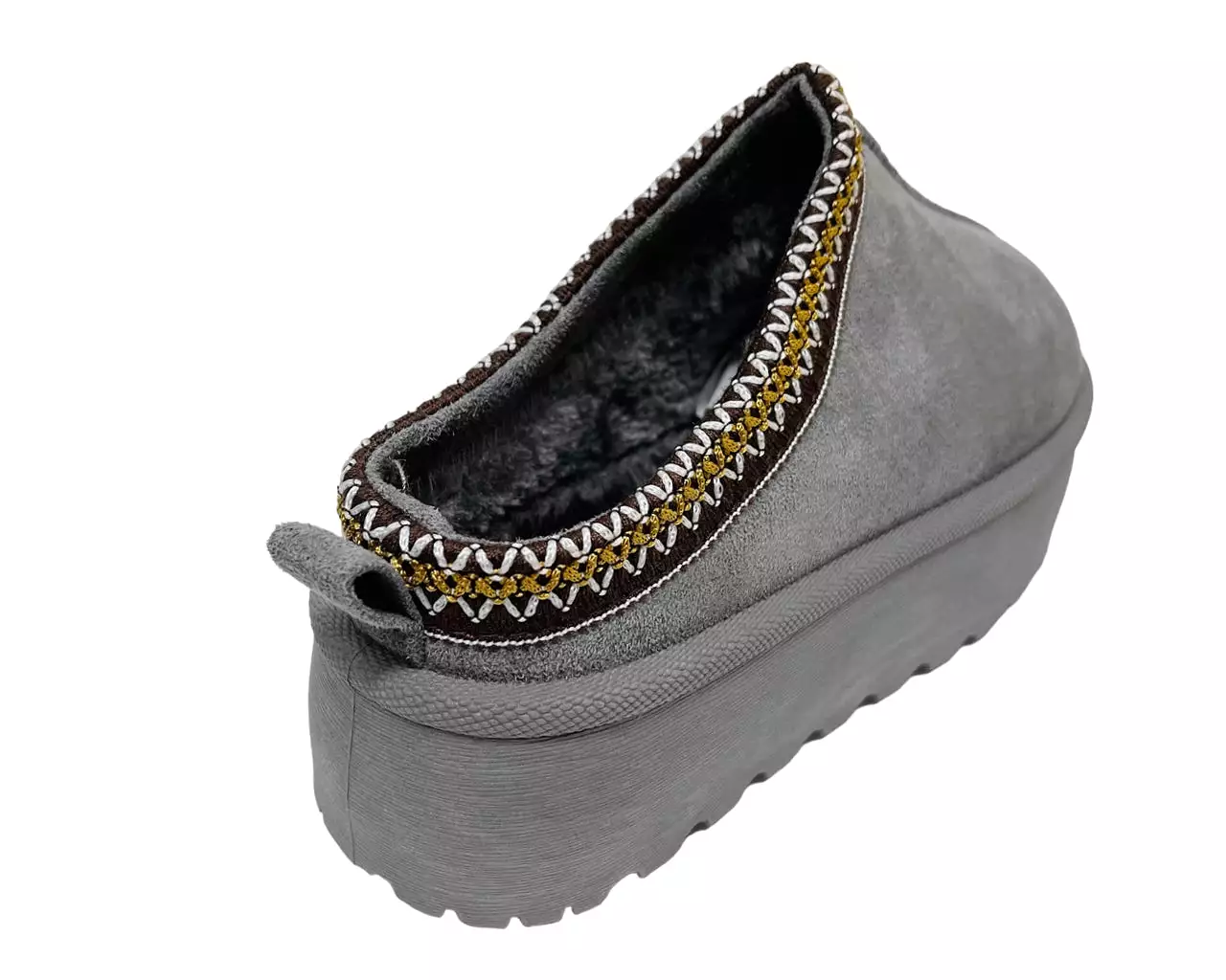 Women's Faux Suede Aztec Platform Shoes