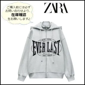 ZARA  |Long Sleeves Hoodies & Sweatshirts