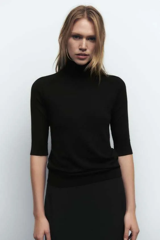 ZARA  |V-neck & Crew neck