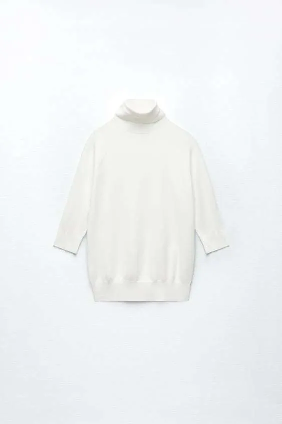 ZARA  |V-neck & Crew neck